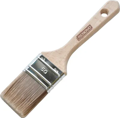 Produktbild von 50mm Renovo Lasur-Flachpinsel Holzgriff