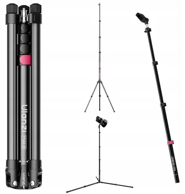 Zdjęcie produktu dla Statyw Studyjny Studio Oświetleniowy Foto Plener 210 cm 4 kg Ulanzi TT43 II / LA08