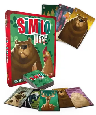 Image de Similo : Animaux - Jeu de cartes pour enfants et familles, à partir de 7 ans