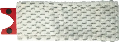 Produktbild von vhbw Wischbezug kompatibel mit Vileda 1-2 Spray Wischmopp - Ersatzkopf, Mikrofaser Grau Weiß