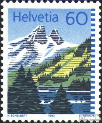 Produktbild von Briefmarken Schweiz 1993 Mi 1489I A (kompl.Ausg.) postfrisch Freimarken