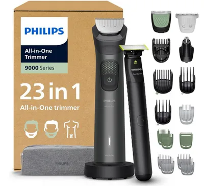 Zdjęcie produktu dla Philips MG9561/30, Czarny, 4 mm, 1,6 cm, 0,2 mm, Uniwersalne, Bateria