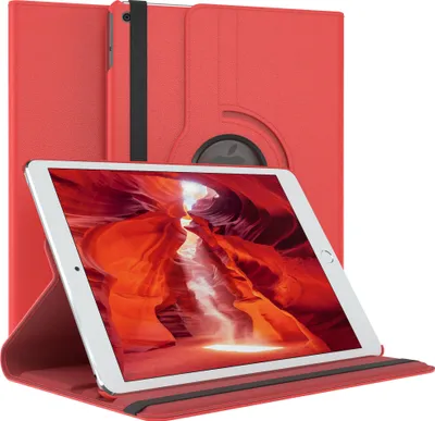 Produktbild von EAZY CASE - Tablet Hülle für Apple iPad Air 2 Schutzhülle, Tablet Case 360° drehbar in Rot
