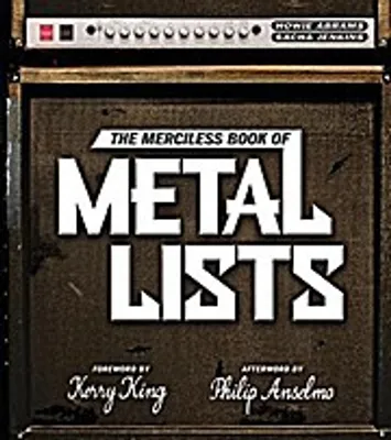 Immagine prodotto di The Merciless Book of Metal Lists