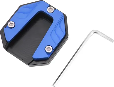 Produktbild von Motorrad -Seiten -Standplatte Hochstärke Kickstand Stütze Accessoire Blau