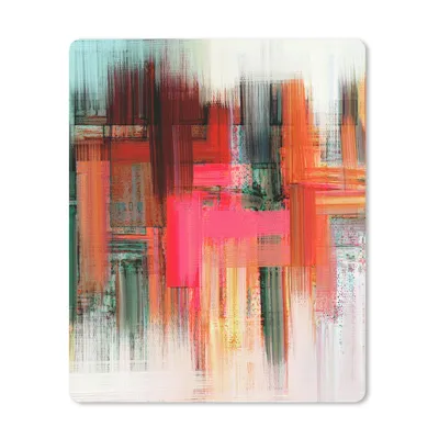 Produktbild von MuchoWow® Mauspad Mousepad Ölgemälde - Abstrakt 19x23 cm - Mousepads - Maus Mat - Pad - Mausunterlage - Mauspads - Spielen
