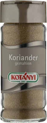 Produktbild von Kotanyi Koriander gemahlen  nussig mild würzig und süß scharf 30g