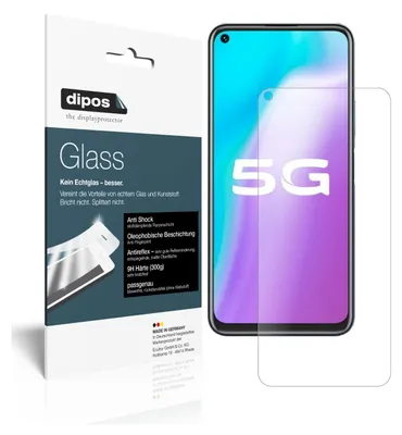 Obrázek produktu pro 2x ochranná fólie pro Vivo Z5x matná - anti-shock 9H fólie dipos Glass plastové sklo