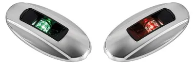 Produktbild von NEMO LED Navigationslichter links + rechts, horizontal, 112,5° – Osculati 11.480.01