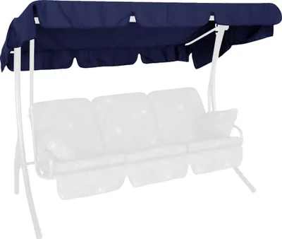 Produktbild von Angerer Hollywoodschaukel Sonnendach 210 x 145 cm Swingtex blau