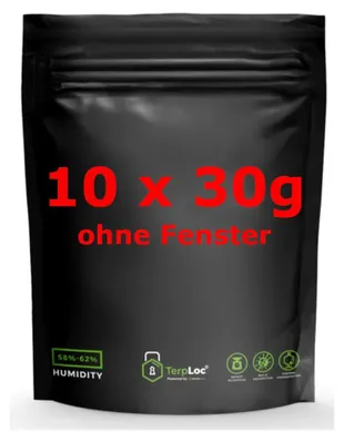 10er-Pack 30 g Terploc-Aufbewahrungsbeutel, luftdicht, UV-Schutz