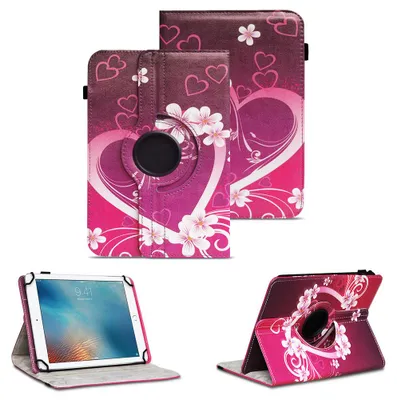 Produktbild von Tablet Hülle für Apple iPad 2025 Schutzhülle Tasche Case Cover 360 Grad DrehbarFarben:Motiv 6