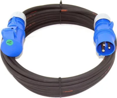Produktbild von CEE PCE Verlängerung H07RN-F 3G1,5 3G2,5 TITANEX Camping IP44 5-50m, Querschnitt:3x2.5mm², Länge:50m