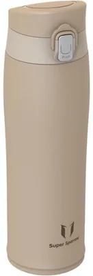 Image de Thermos en acier inoxydable, 350 ml - 950 ml, sans BPA, étanche, avec 2 bouchons (paille et sport), couleur or champagne