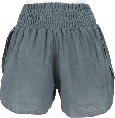 Produktbild von Yoga Shorts Boho Chic, Kurze Hose - Grau, Damen, Baumwolle, Größe: XL