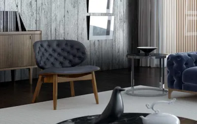 Productafbeelding van Chesterfield fauteuil, luxe, eenpersoons, eetkamerstoel, woonkamer, zitmeubel