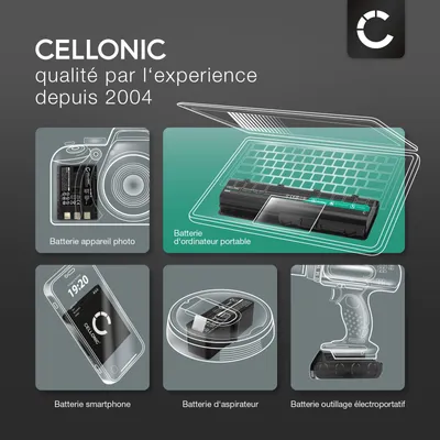 Image de CELLONIC 1x Batterie pour Enceinte Compatible avec Logitech Z515, S315, S715, GG139 - (1500mAh, 3.6V)