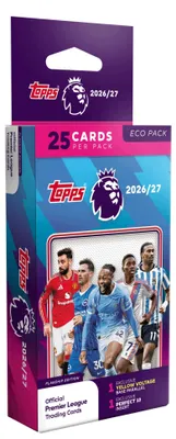Produktbild von Topps 2026/27 Premier League Eco Pack Cards – SET FOR THE UPCOMING SEASON