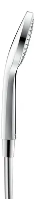 Produktbild von Duravit Handbrause 1jet 110 245mm, Anschl.-G. G 1/2, chrom/chrom