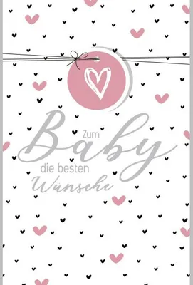 Produktbild von Geburt  Baby  Freudiges Ereignis - Glückwunschkarte im Format 11,5