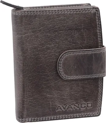 Produktbild von Leder Damengeldbörse mit RV, taupe