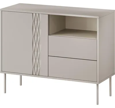 Produktbild von Kommode TIFFANY 1D2S beige matt