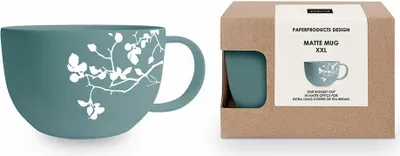 Obrázok produktu pre PPD Pure Branch eukalyptus Matte Mug XXL, Tasse, Kaffeetasse, Becher, New Bone China, 550 ml, 162702350