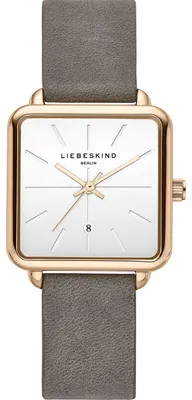 Produktbild von Liebeskind Berlin LT-0151-LQ Damen-Armbanduhr, Edelstahl-Gehäuse, Leder-Armband