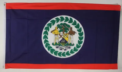 Produktbild von Flagge Fahne : Belize Belizeflagge Nationalflagge Nationalfahne