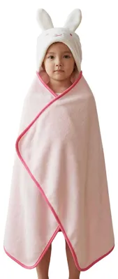Produktbild von Miffy - Kapuzendecke für Mädchen NS10198 (Einheitsgröße) (Pink)