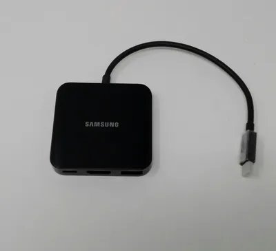 Produktbild von Samsung Galaxy TabPro S Multiport Adapter (25W, HDMI, USB 3.0), schwarz