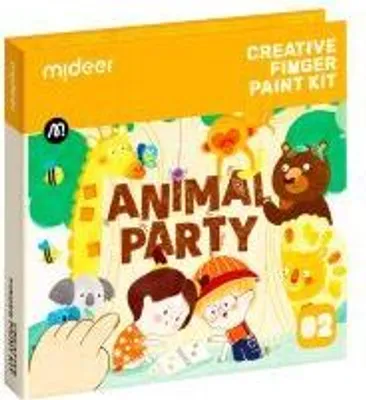 Produktbild von Mideer Party der Tierchen – Fingermalereiset
