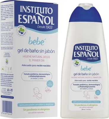 Immagine prodotto di Instituto Español Gel da bagno per bambini senza allergeni 500ml