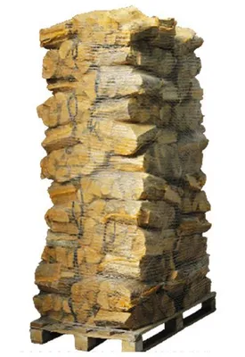 Produktbild von 88 Netze Kammergetrocknetes gespalten Birke Brennholz 25cm