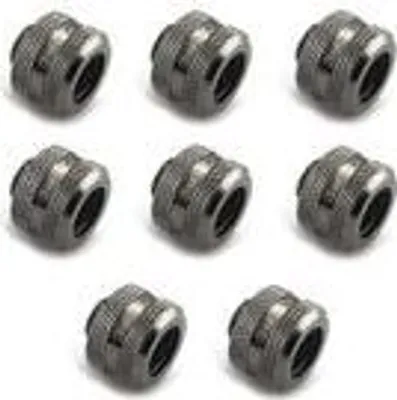 Obrázok produktu pre XSPC pripojenie G1/4" na 14 mm hardtube, čierny chróm - 8 kusov