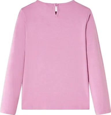 Immagine prodotto di vidaXL Camicia a maniche lunghe per bambini rosa scuro 116