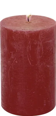 Immagine prodotto di IHR candela rustica rossa 11 cm