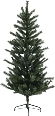 Produktbild von HOMCOM Künstlicher Weihnachtsbaum, 180 cm Christbaum mit 467 Spitzen, flammenhemmend, klappbar Stahlständer, für Weihnachten Deko, Grün