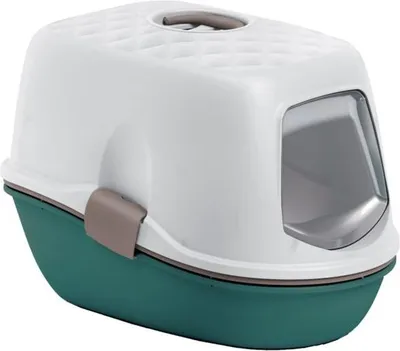 Produktbild von Katzentoilette Furba Top NEU GREEN/TAUPE/Weiß