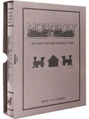 Produktbild von Monopoly Vintage Edition – Buchformat – Brettspiel – MEGABLEU – Ab 8 Jahren