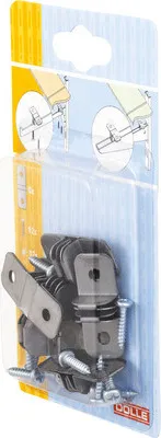 Produktbild von Regalbodenfixierung Duofix edelstahl, 6 Stück