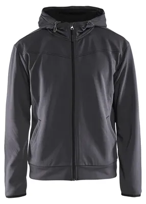 Obrázek produktu pro Blakläder Mikina s kapucí na zip 3363, Barva:černá/žlutá, Velikost:S