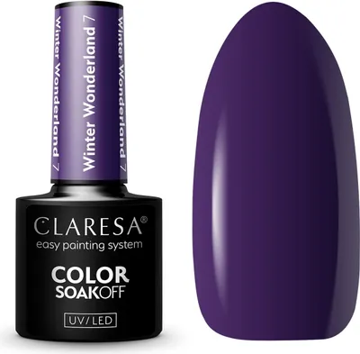 Image de Claresa Soak Off UV/LED Winter Wonderland Hybrid Varnish 7, 5g