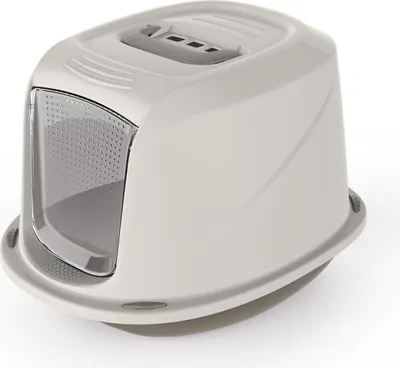 Produktbild von Rohrschneider Katzentoilette Galaxy deluxe, Grau, Beige, 21996000