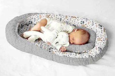 Produktbild von Famanu Babynestchen - Multifunktionales Kuschelnest für Kinder