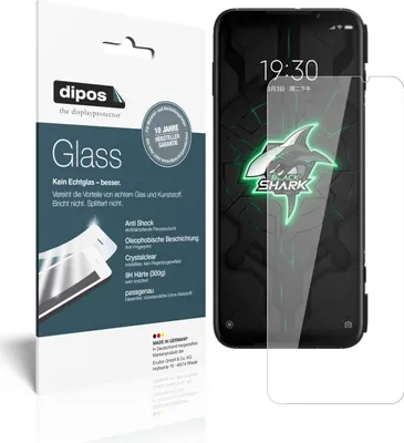 Obrázok produktu pre 2x ochranná fólia pre Xiaomi Black Shark 3 - Anti-Shock 9H Film dipos Glass Plastic Glass