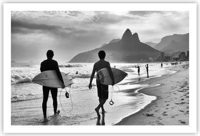 Produktbild von Poster - Poster ohne Rahmen - Meer Welle Surfen - 91,5x61 cm - Wand Bild - Wanddeko - Wandbilder - Kunstposter - Wandposter - Bilder - Kunstdruck - Wanddekoration - Wandbild - P2XAA91x61-3745
