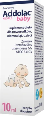 Produktbild von ACIDOLAC BABY probiotische Tropfen für Kinder 10 ml