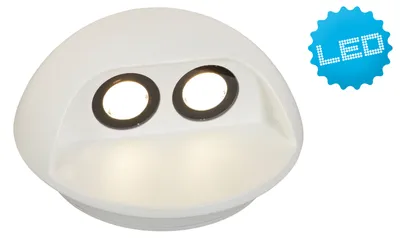 Obrázek produktu pro Venkovní nástěnné svítidlo Näve LED - hliník - bílé; 1148823