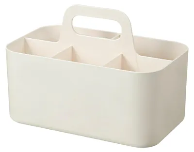 Produktbild von Omgoods – Multifunktionaler Kinderoorganizer mit Tragegriff – Weiß